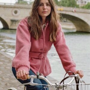 Rouje John Coat in Blush size 34/2